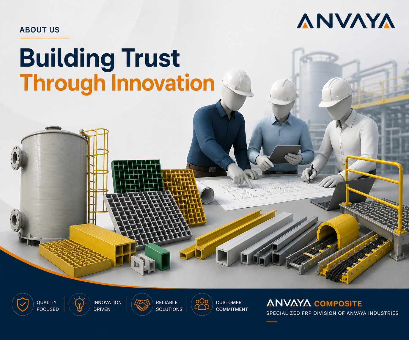Anvaya Composite building trust through innovation